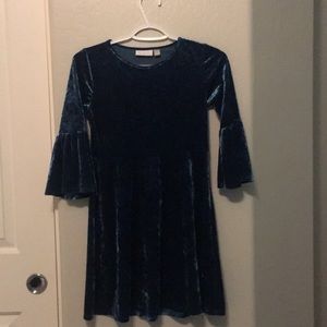 Green/blue brand new kids dress